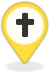Pittogramma mappa - feste-religiose-pin