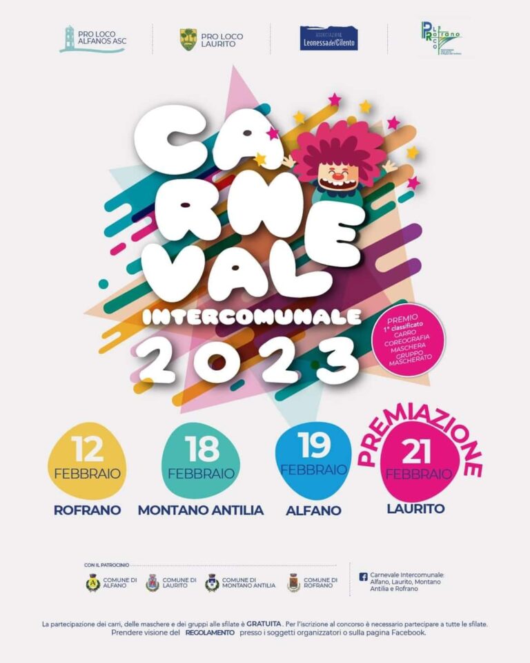 Carnevale 2023 LAURITO nel Cilento