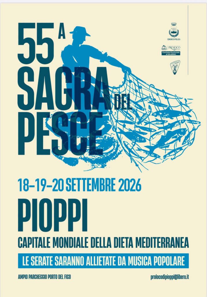 55ª Sagra del Pesce 2026 a Pioppi