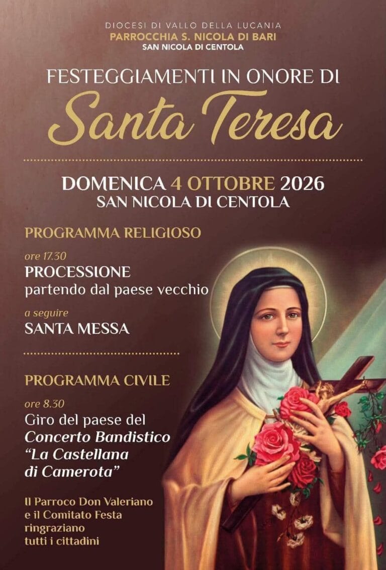 Festa di Santa Teresa a San Nicola di Centola