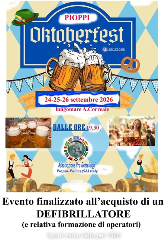 Oktoberfest 2026 a Pioppi