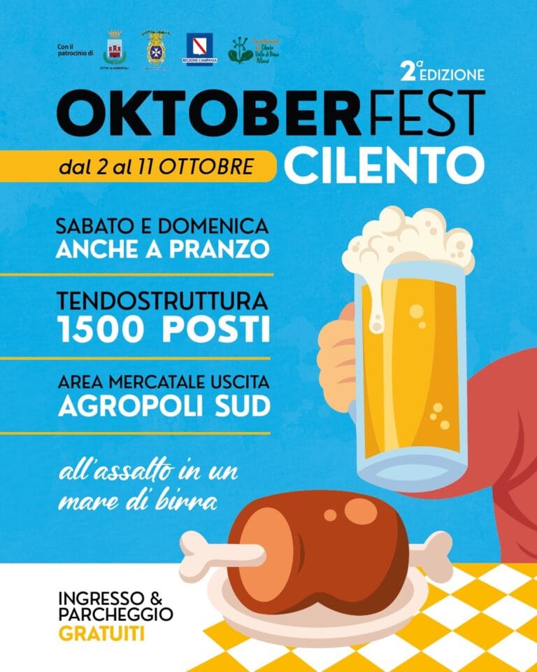 Oktoberfest Cilento 2026 ad Agropoli