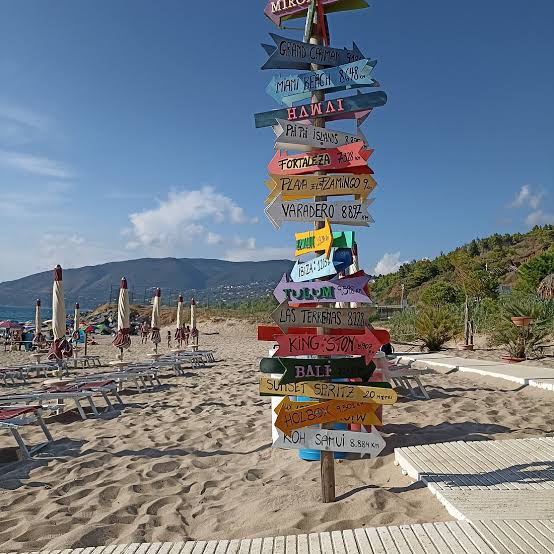 sunset beach palinuro
