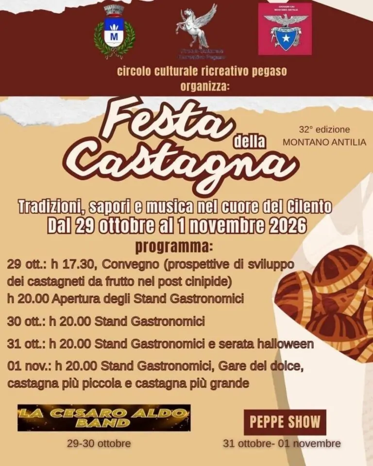 Festa della Castagna a Montano Antilia
