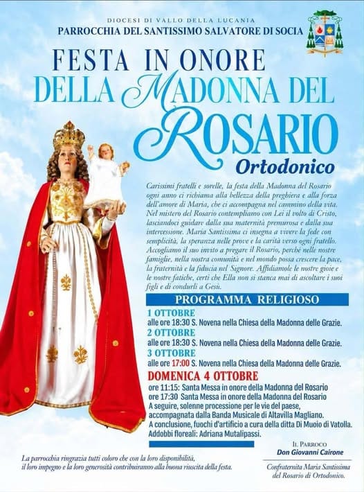 Festa della Madonna del Rosario a Ortodonico