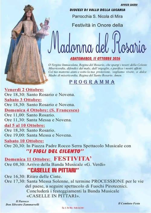Festa della Madonna del Rosario ad Abatemarco