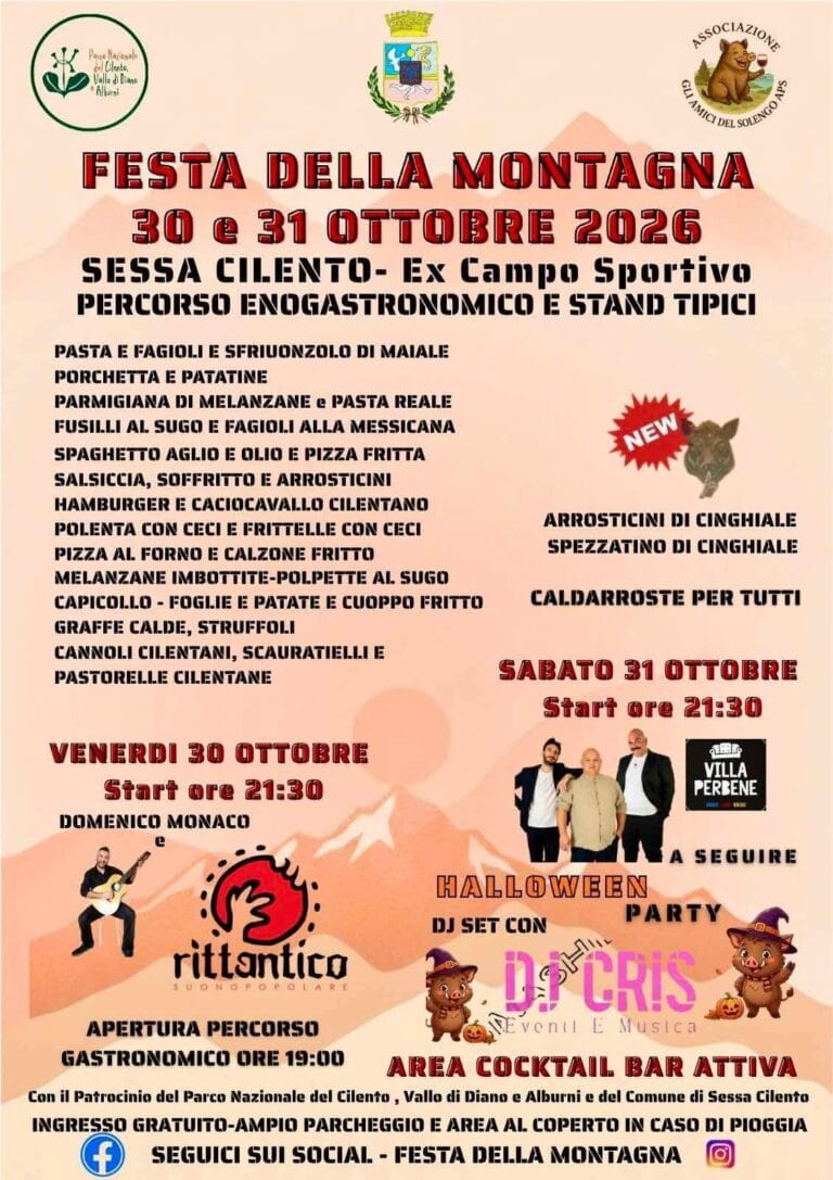 Festa della Montagna a Sessa Cilento Festa della Montagna a Sessa Cilento