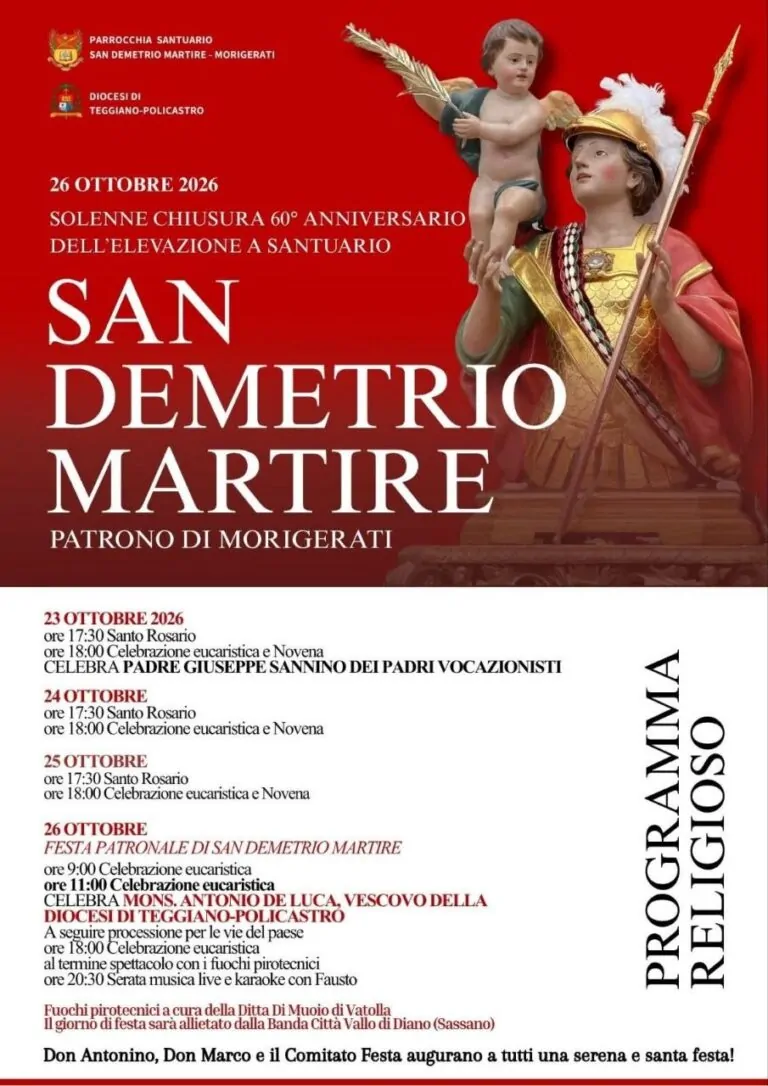 Festa di San Demetrio Martire a Morigerati