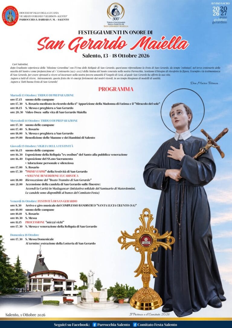 Festa di San Gerardo Maiella a Salento