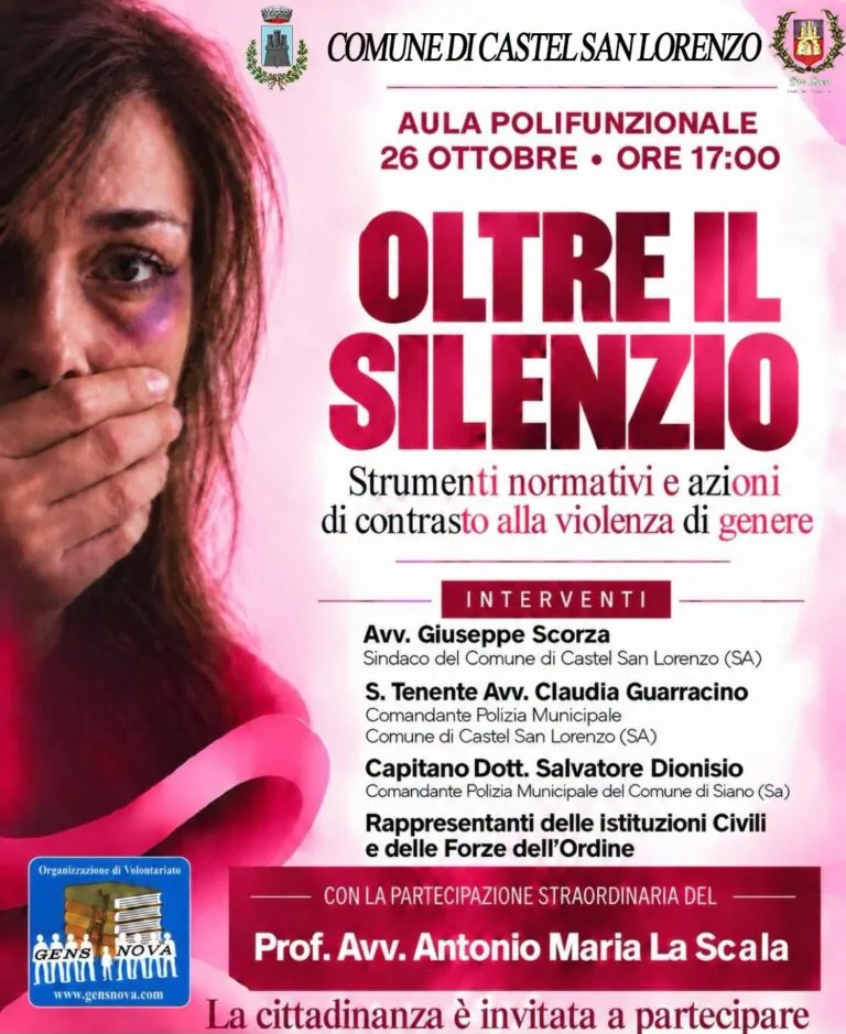 Oltre il silenzio a Castel San Lorenzo