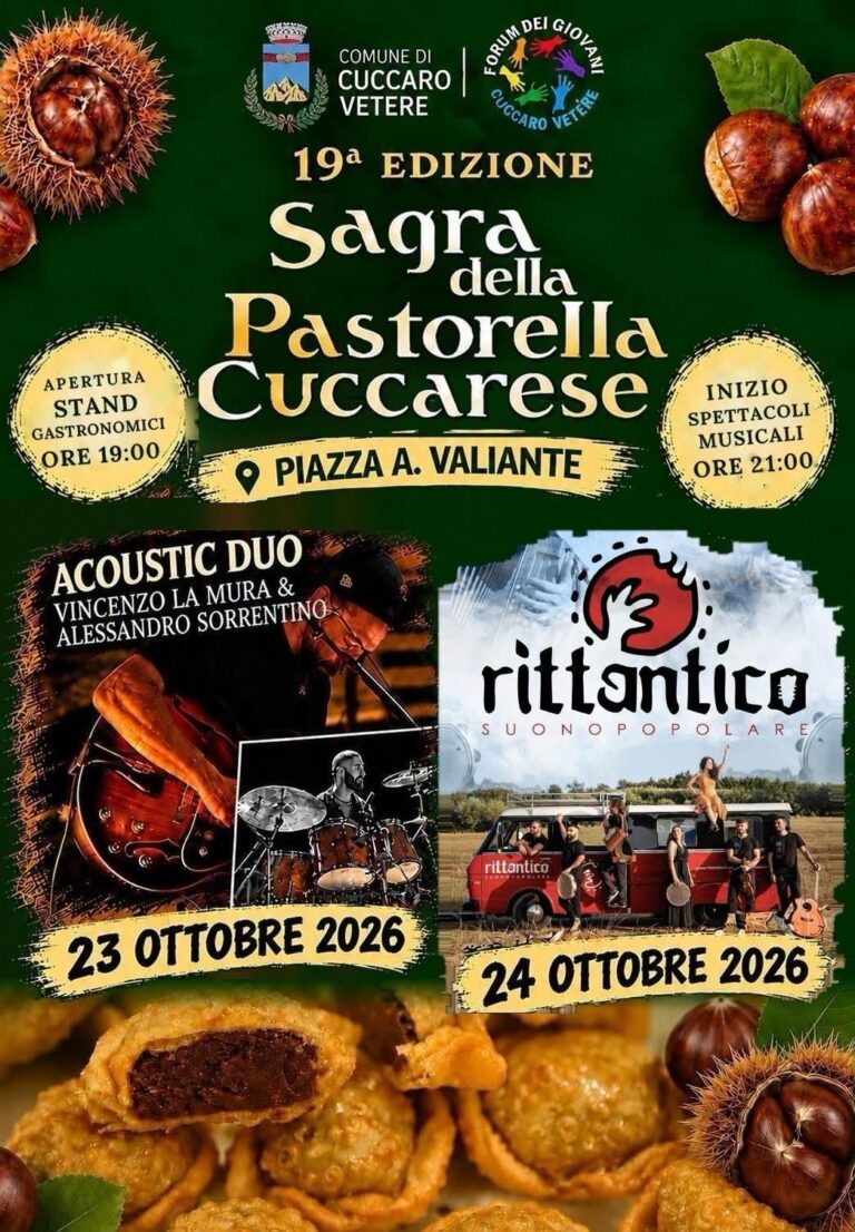 Sagra della Pastorella Cuccarese a Cuccaro Vetere